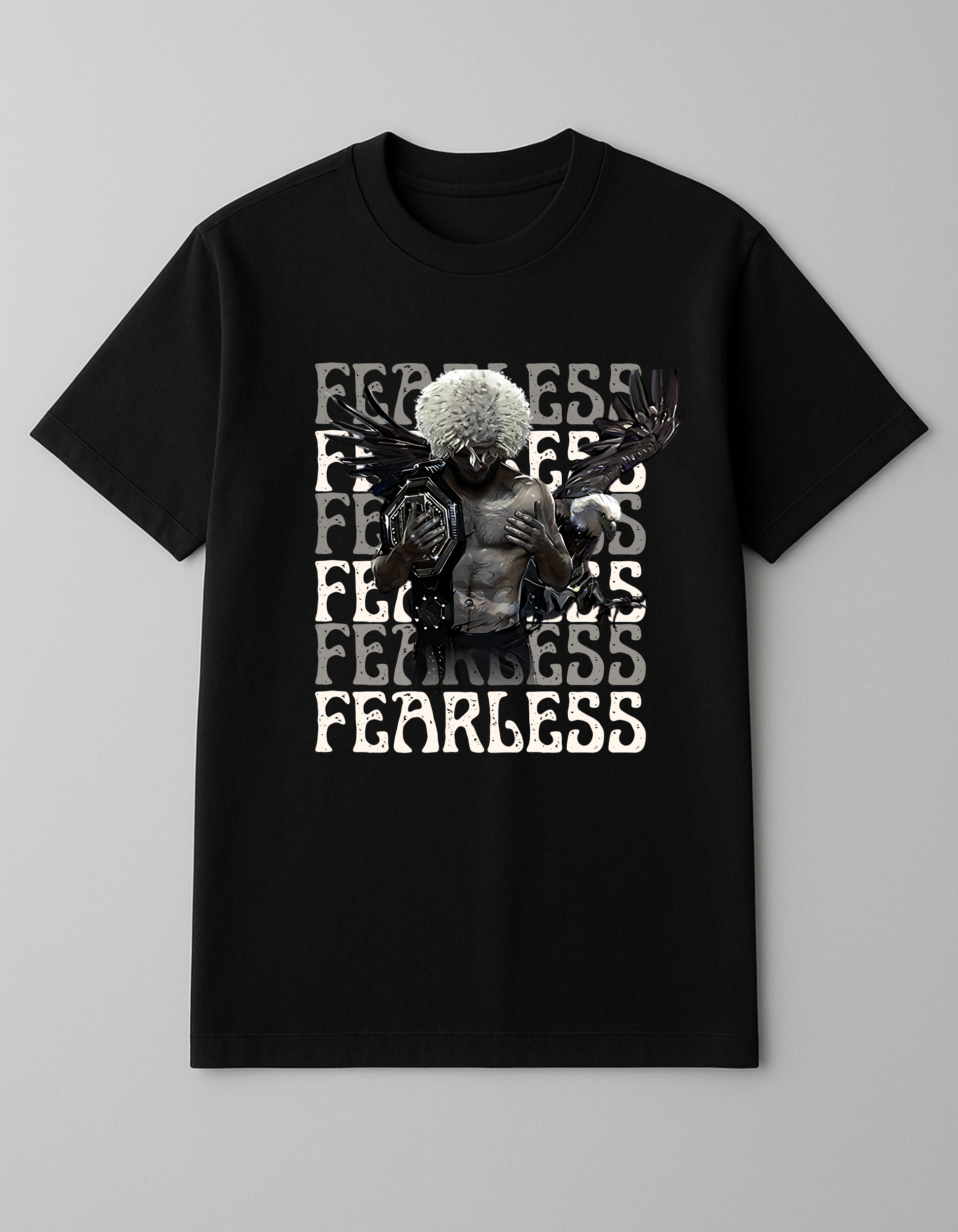 Fearless| Inspired By Khabib| Classic Crew T-Shirt