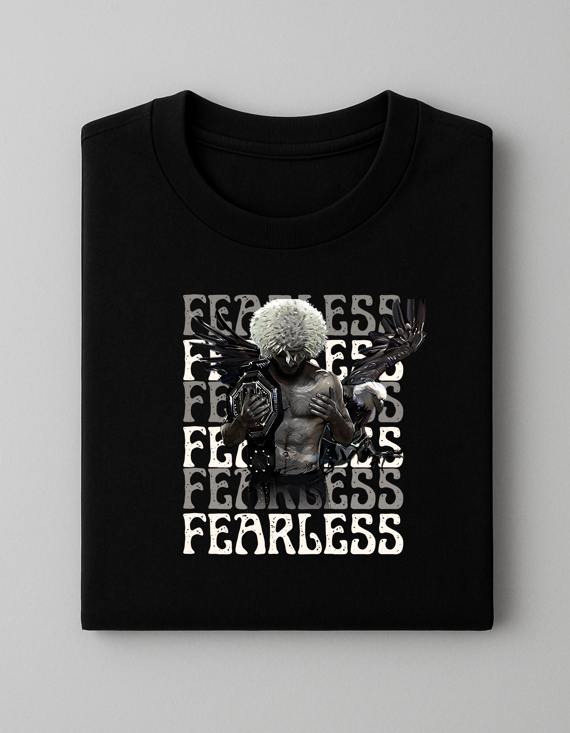 Fearless| Inspired By Khabib| Classic Crew T-Shirt