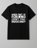 Black Chess T-Shirt – Queen's Gambit Opening.