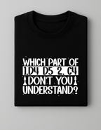 Black Chess T-Shirt – Queen's Gambit Opening.