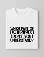 White Chess T-Shirt – Queen's Gambit Opening